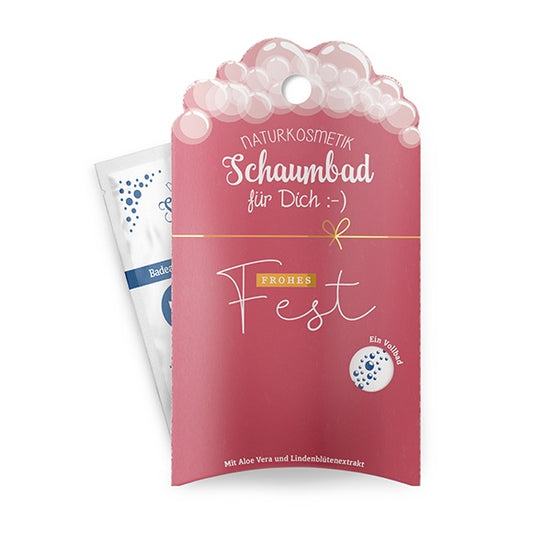 Bagnoschiuma 40ml - Buone Feste (fiocco)