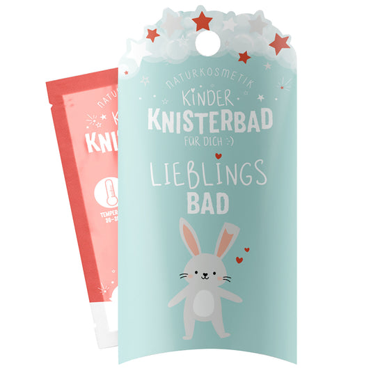 Kinder Knisterbad Lieblingsbad - Hase, 60g