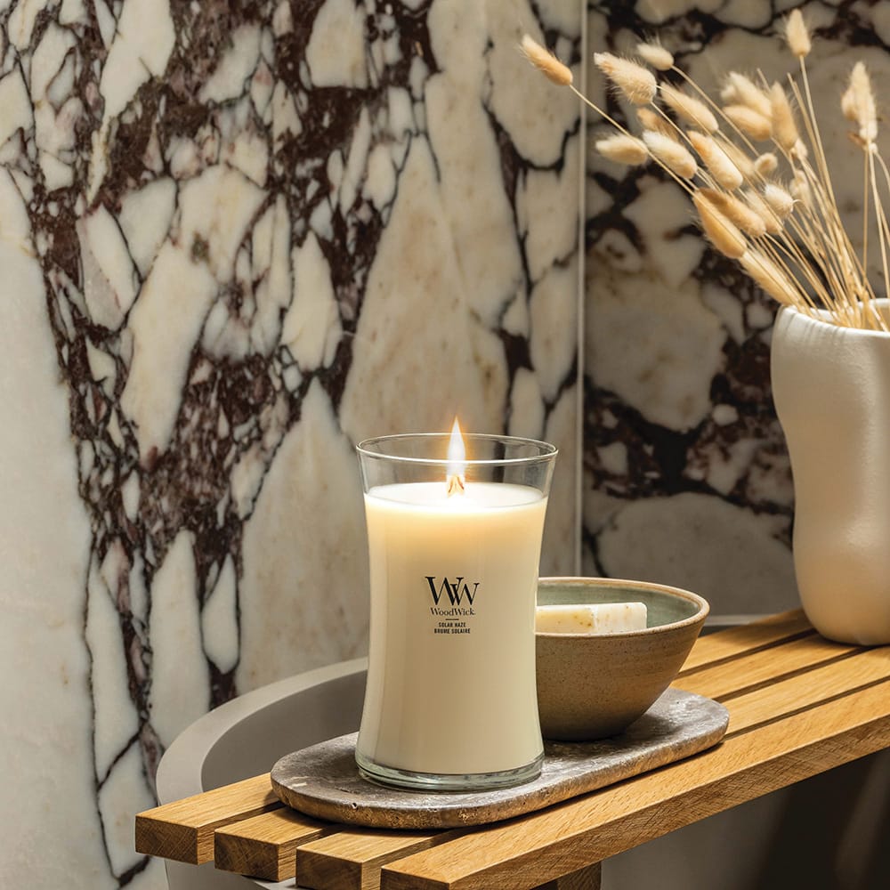Candele Ellisse - Bacche Cremisi