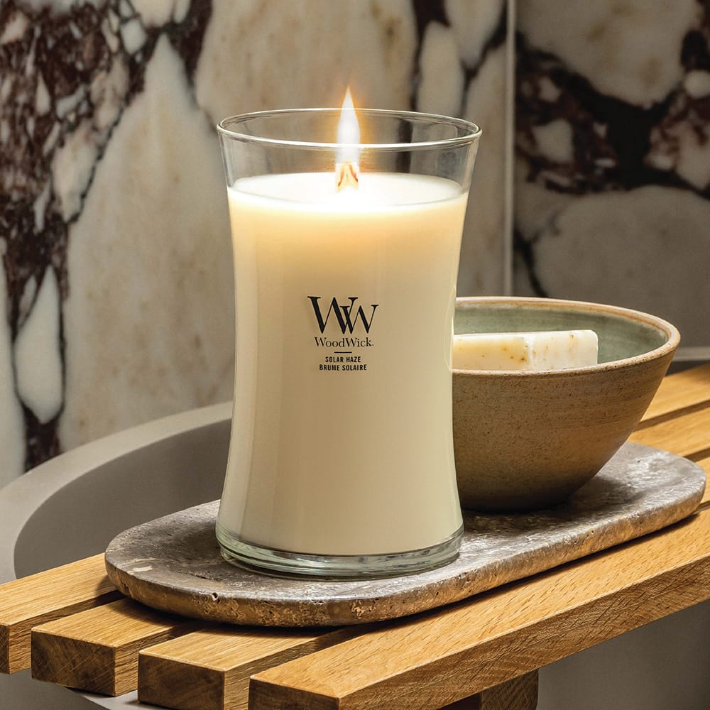 Candele Ellisse - Bacche Cremisi