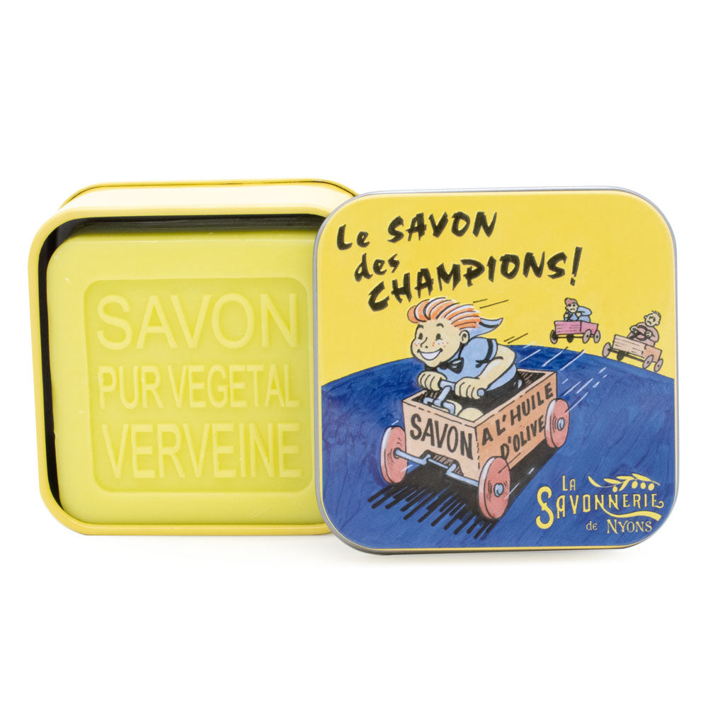 Metal box with soap 100g "soap box"
