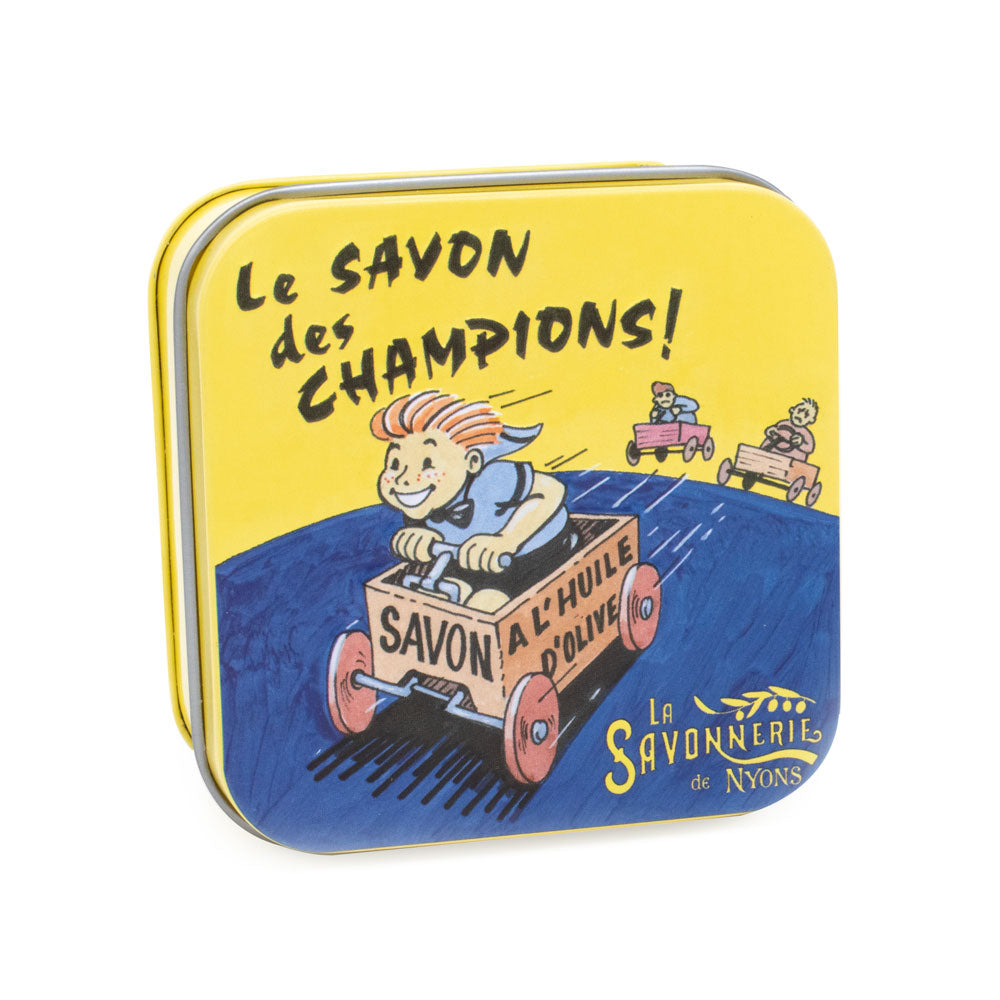 Metal box with soap 100g "soap box"