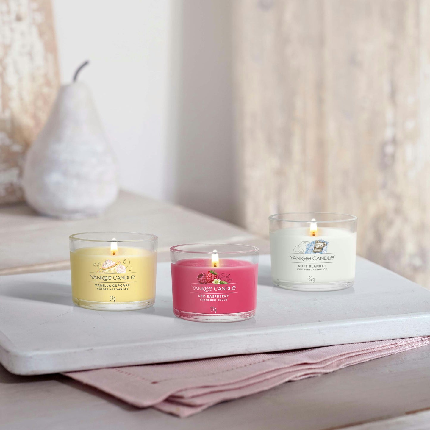 Ellipse Candles - Crimson Berries