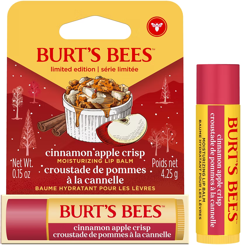 Burt's Bees Cinnamon Apple Crisp - limited Edition