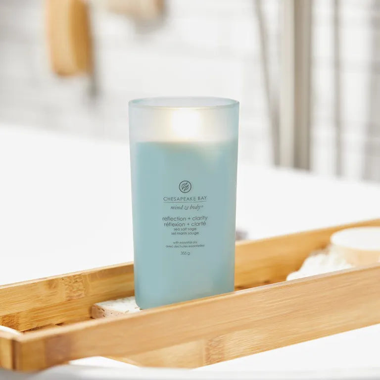 Candele Ellisse - Bacche Cremisi