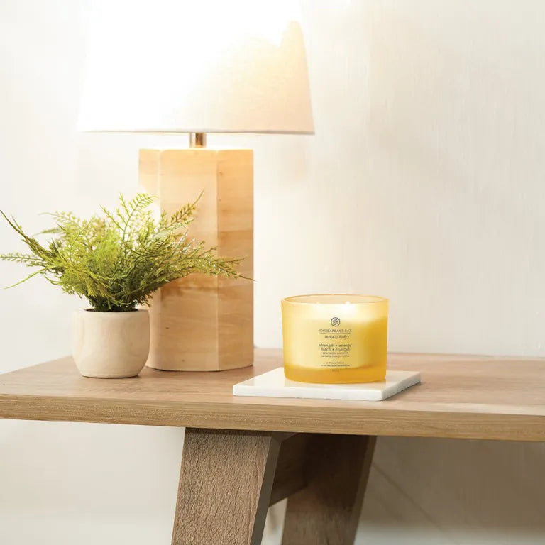 Candele Ellisse - Bacche Cremisi