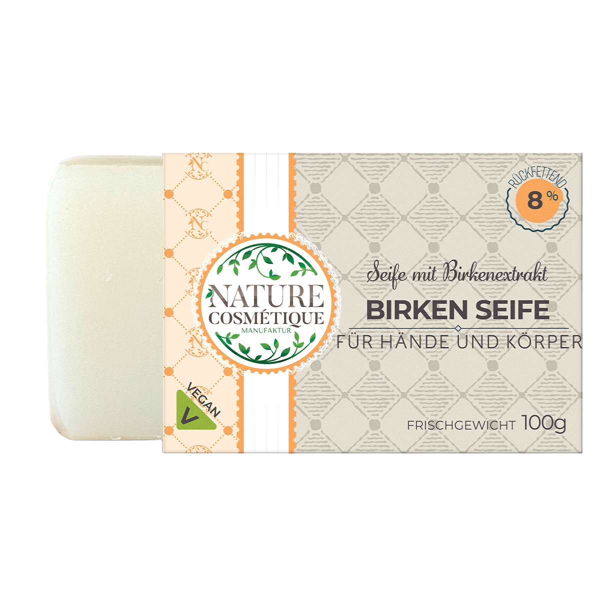 Birken Seife mit echtem Birkenextrakt - BIO