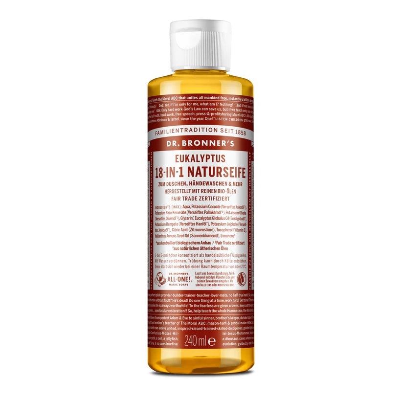 Eukalyptus Flüssigseife - 18-in-1 Naturseife, 240ml