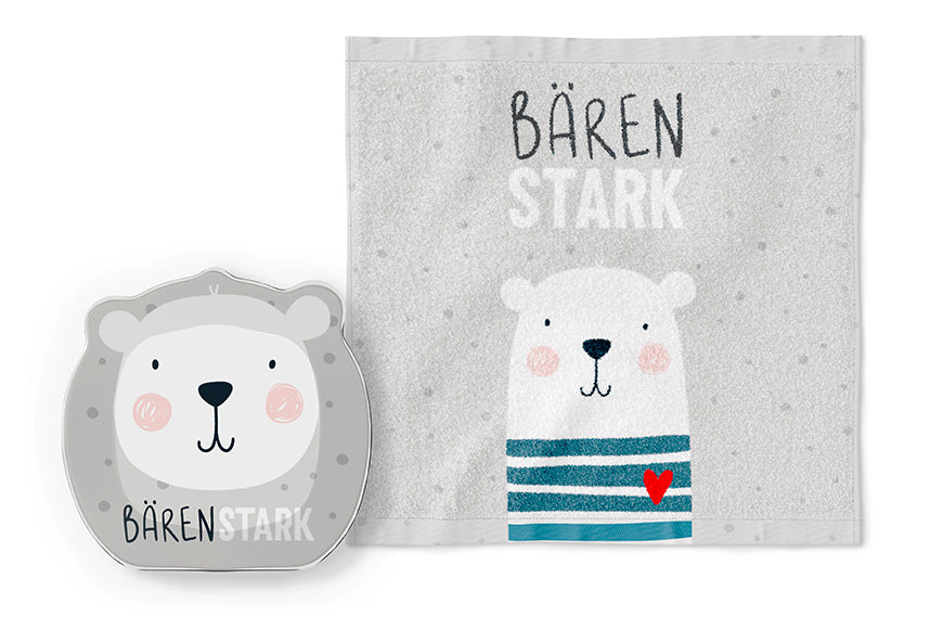 Magic towel 30x30 bear