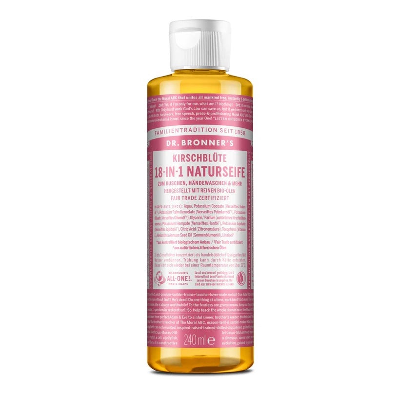 Kirschblüte Flüssigseife - 18-in-1 Naturseife, 240ml