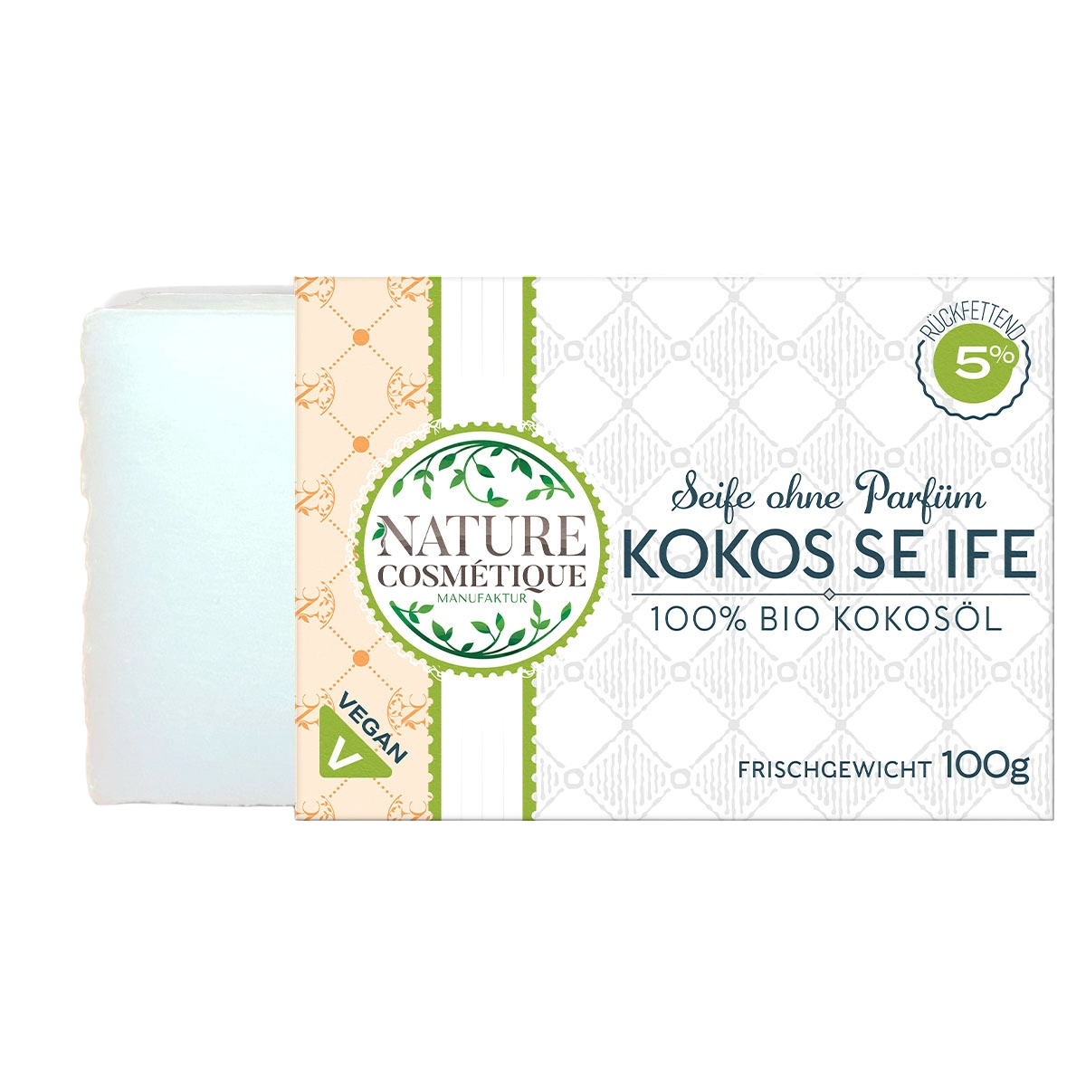Kokosseife Naturrein - BIO