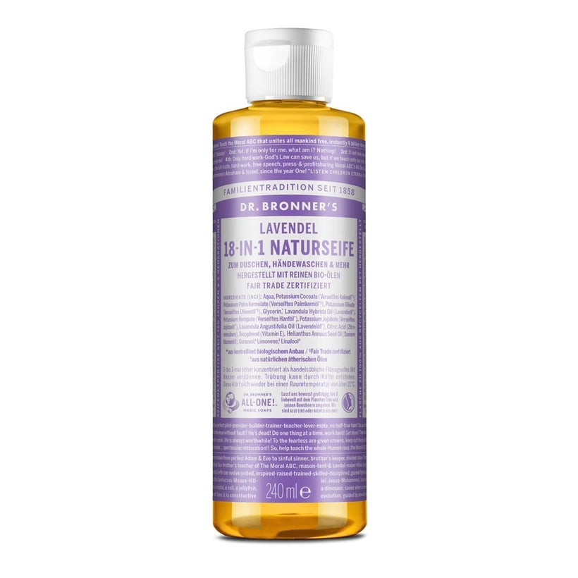 Lavendel Flüssigseife - 18-in-1 Naturseife, 240ml