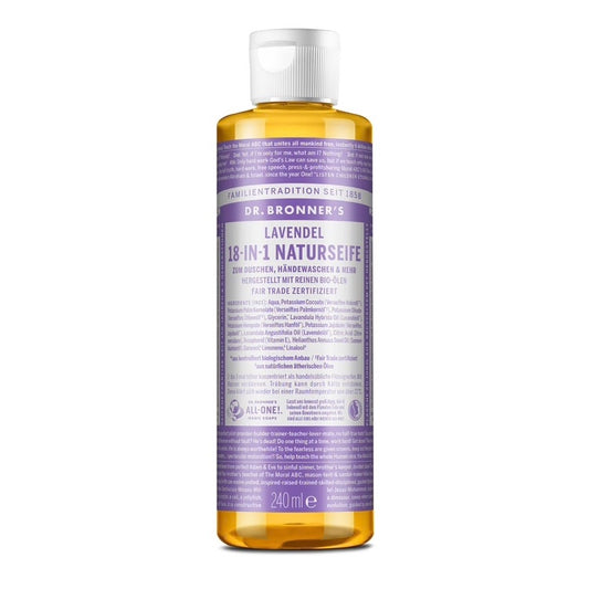 Lavendel Flüssigseife - 18-in-1 Naturseife, 240ml