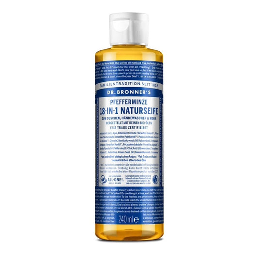 Pfefferminze Flüssigseife - 18-in-1 Naturseife, 240ml