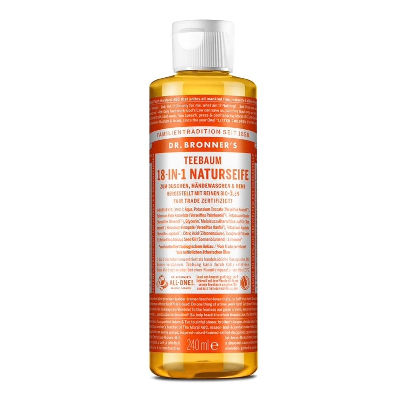 Teebaum Flüssigseife - 18-in-1 Naturseife, 240ml