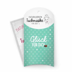 Tuchmaske - Glück für dich
