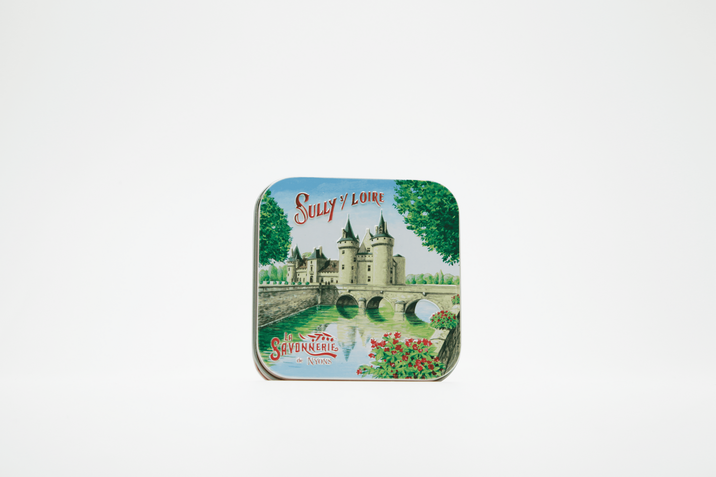 Metal box with soap 100g - Sully sur Loire