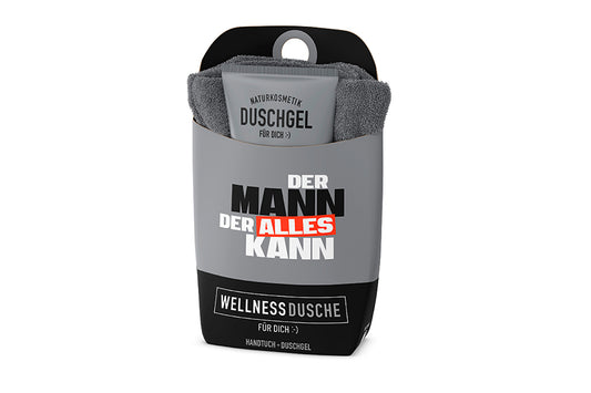 Wellness shower gift set - The man who can do everything