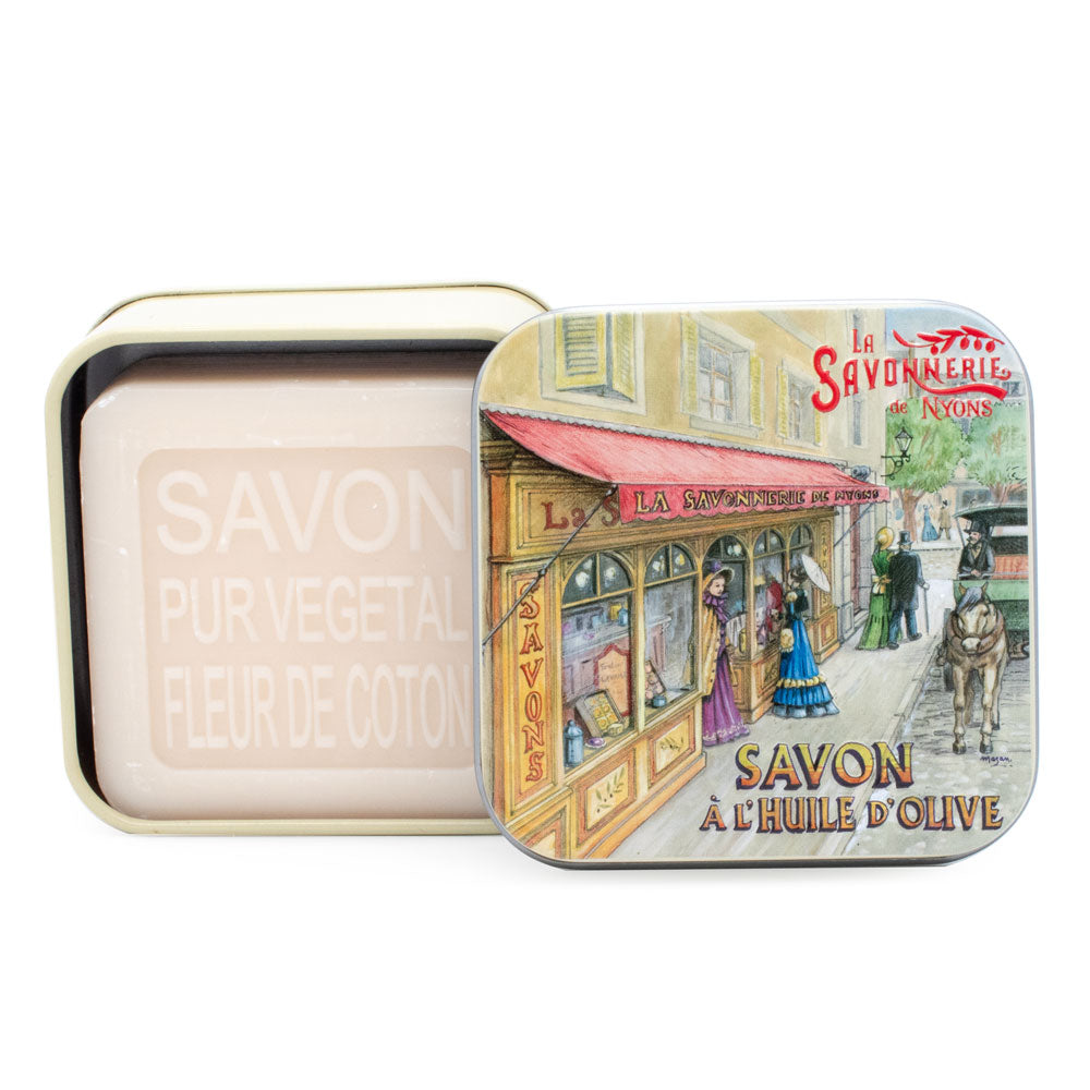Metallbox mit Seife 100g "Boutique"