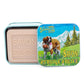 Metal box with soap 100g "St. Bernard"