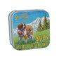 Metal box with soap 100g "St. Bernard"