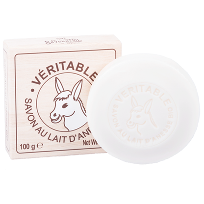 Round soap 100g - donkey milk
