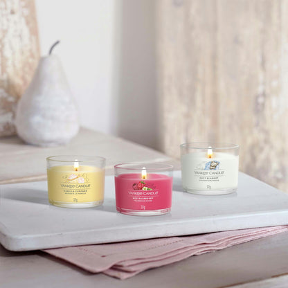 Candele Ellisse - Bacche Cremisi