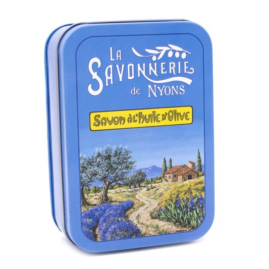 Metallbox mit Seife 200g "Provenzalische Landschaft"
