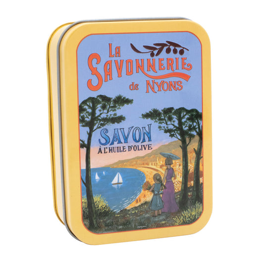 Metal box with soap 200g "Côte d'Azur"