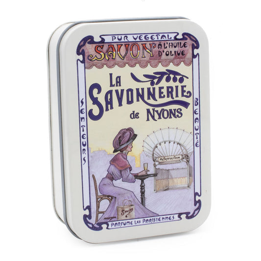 Metal box with soap 200g "The Metro"