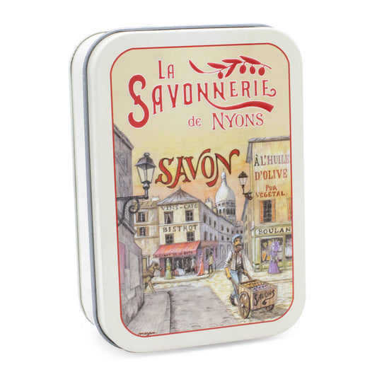 Metallbox mit Seife 200g "Montmartre"