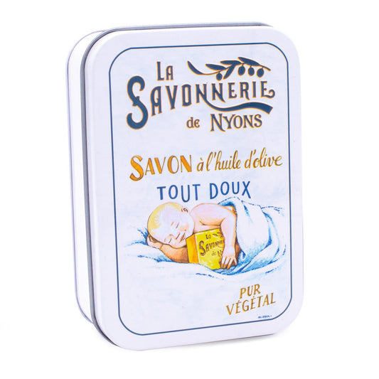 Metal box with soap 200g - Sweet Baby