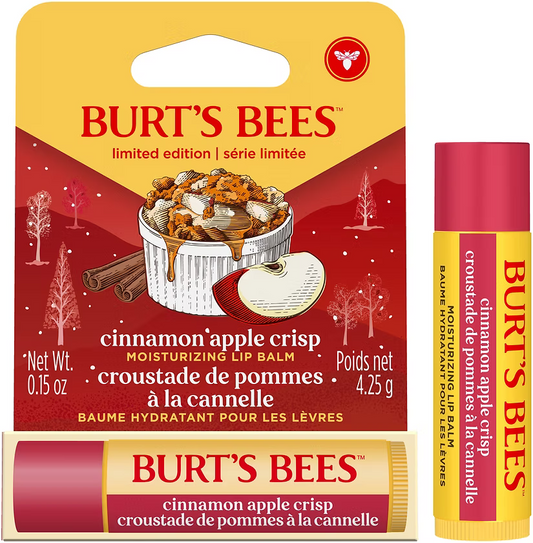 Burt's Bees Cinnamon Apple Crisp - limited Edition