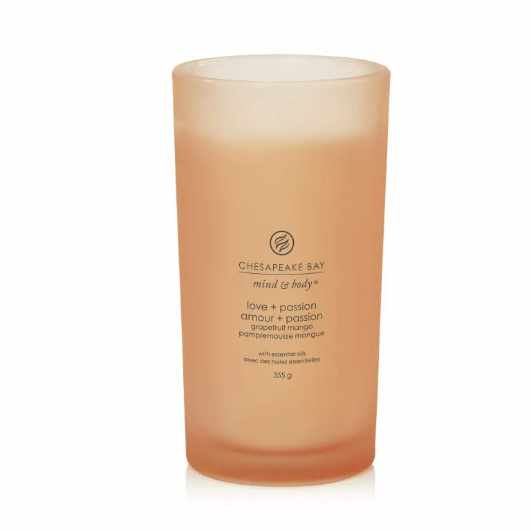 Candele Ellisse - Bacche Cremisi