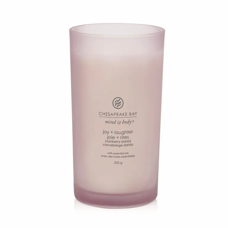 Candele Ellisse - Bacche Cremisi