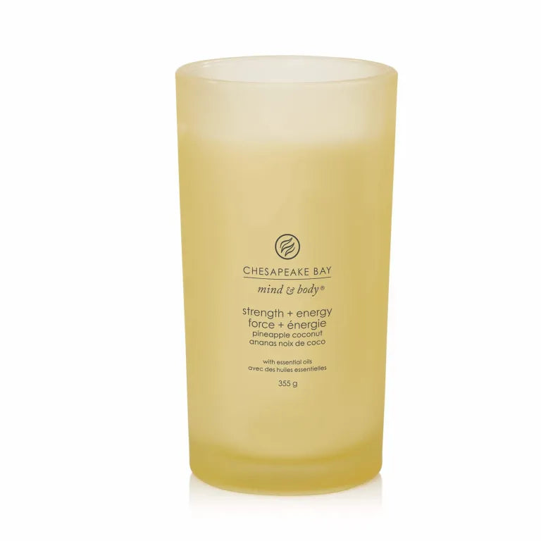 Candele Ellisse - Bacche Cremisi