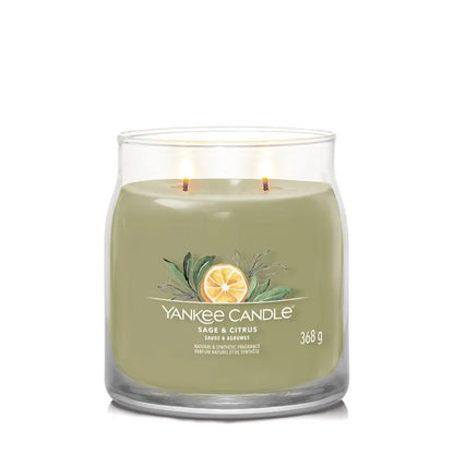 Yankee Candle Sage & Citrus Signature - Medium Jar