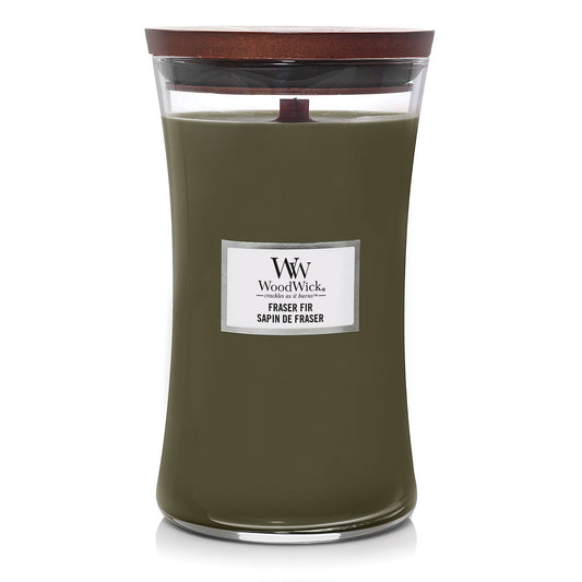 Hourglass shaped candles - Medium Hourglass Frasier Fir