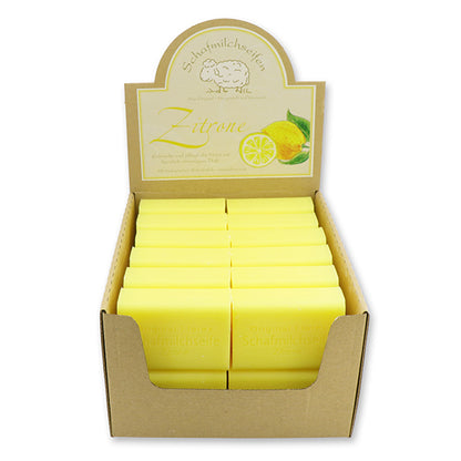 Schafmilchseife eckig Zitrone 100g