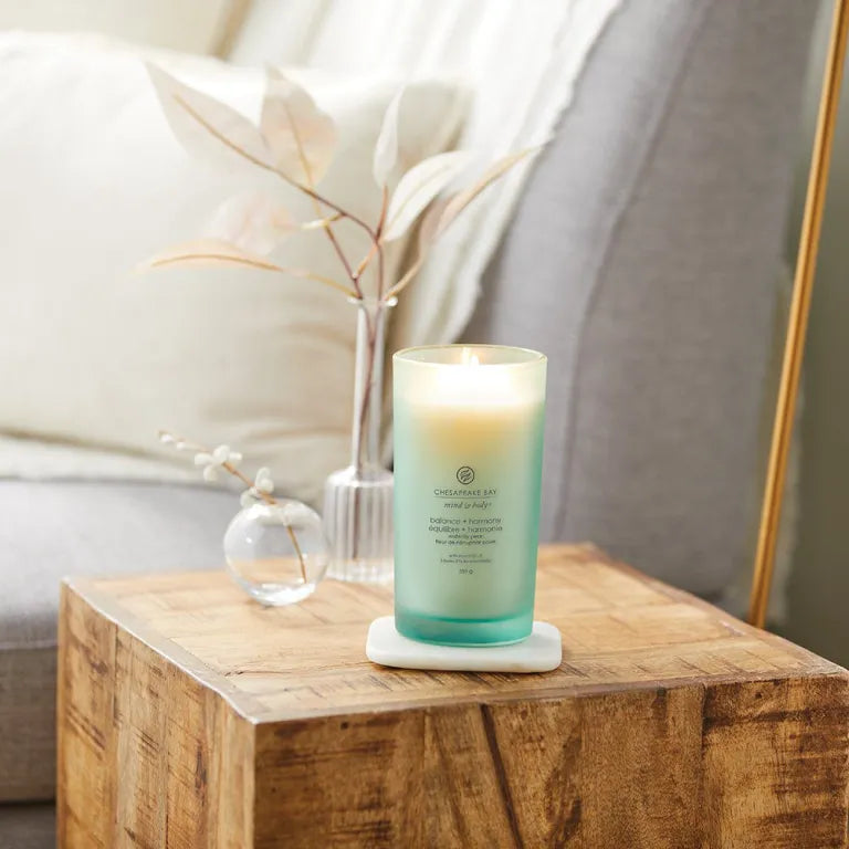 Candele Ellisse - Bacche Cremisi