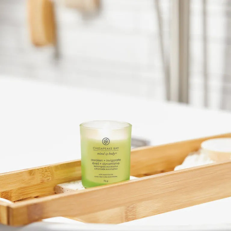 Candele Ellisse - Bacche Cremisi