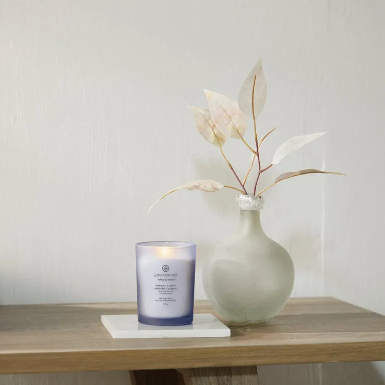 Candele Ellisse - Bacche Cremisi