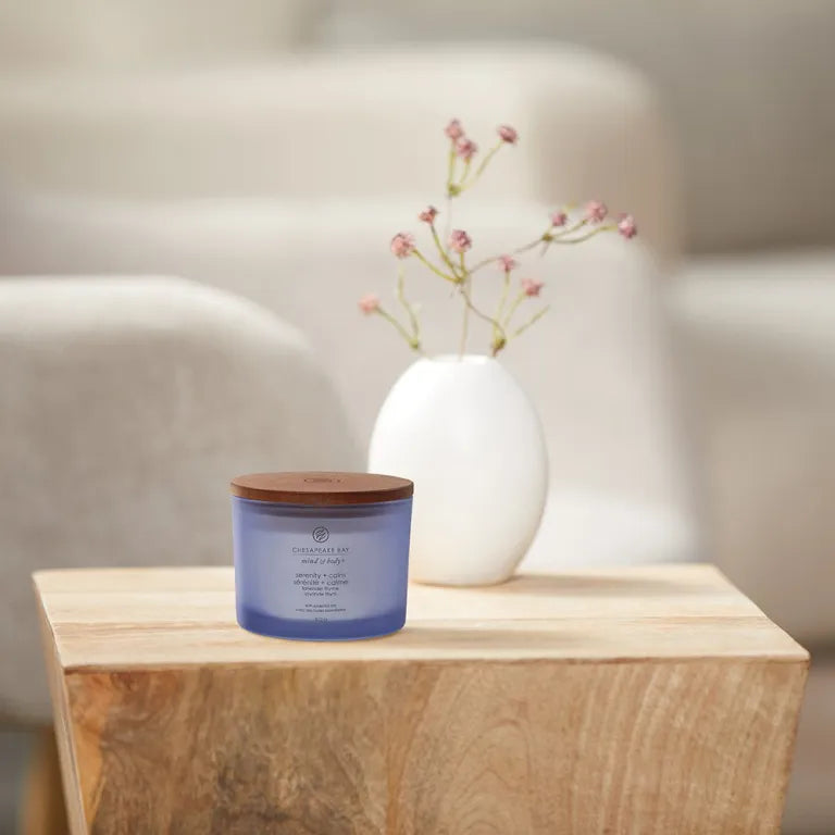 Candele Ellisse - Bacche Cremisi