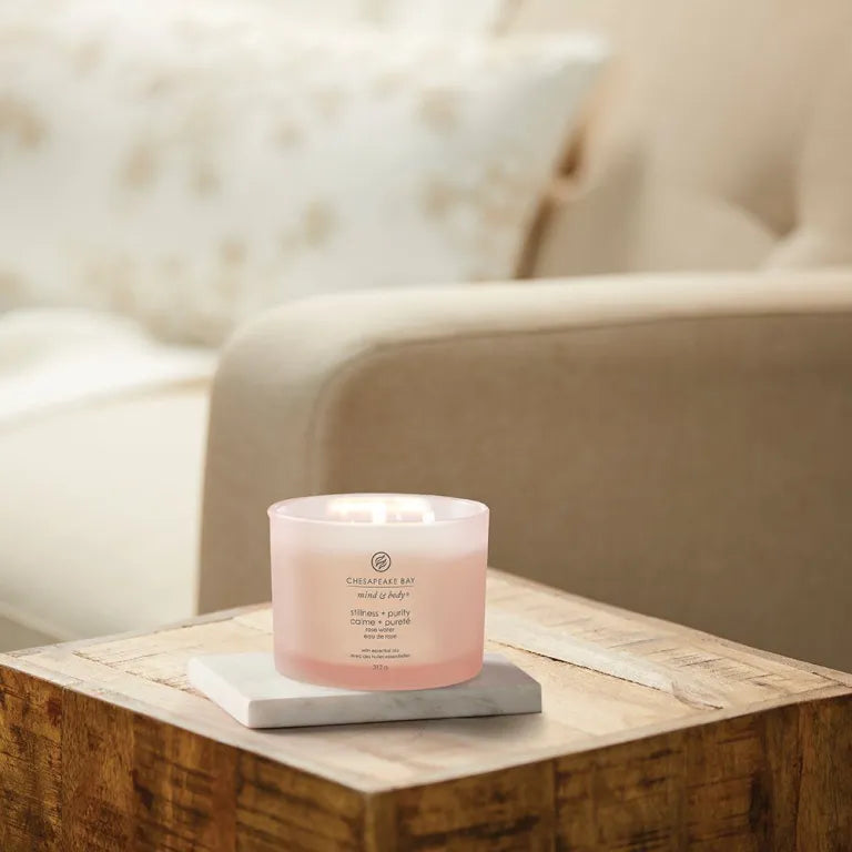 Candele Ellisse - Bacche Cremisi