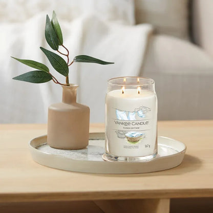 Yankee Candle Clean Cotton Signature - Large Jar