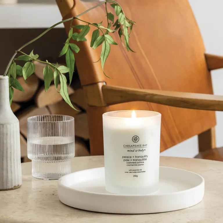 Candele Ellisse - Bacche Cremisi