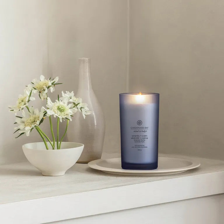 Candele Ellisse - Bacche Cremisi