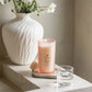 Candele Ellisse - Bacche Cremisi