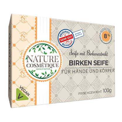 Birken Seife mit echtem Birkenextrakt - BIO