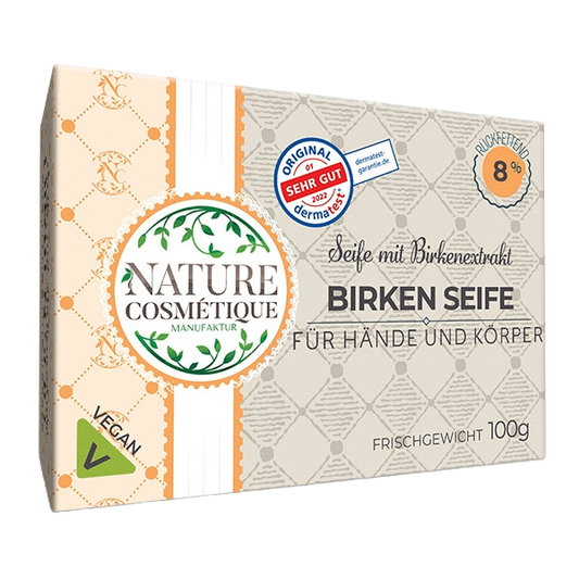 Birken Seife mit echtem Birkenextrakt - BIO